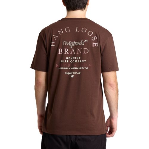 Camiseta Masculina Hang Loose Boat MARROM-HLTS010762- -1-